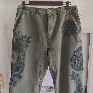 NWT Free People Embroidered pants